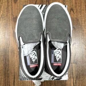 Suede Skate Slip-On Shoe